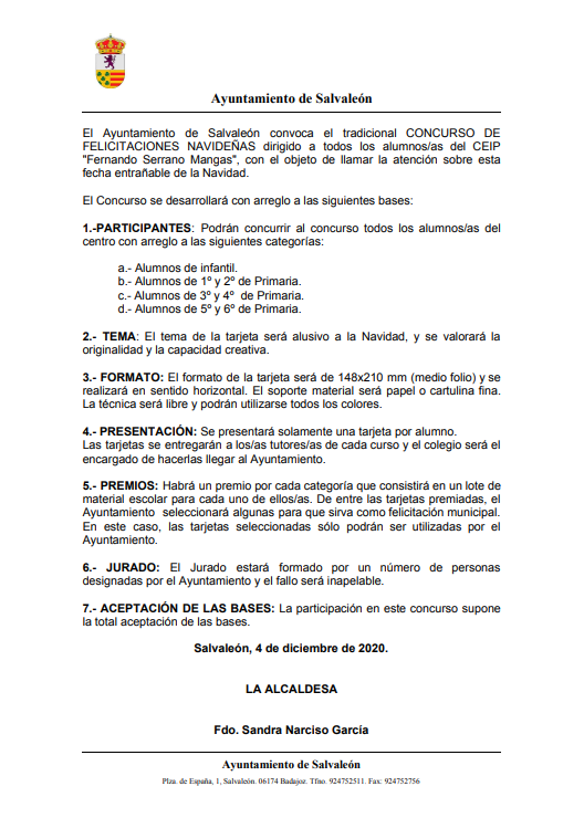 CONCURSO POSTALES
