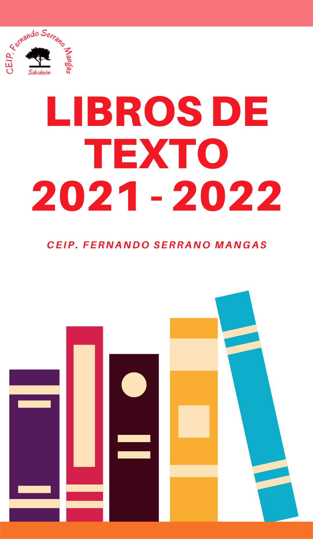 Rojo Blanco Colorido Libros Imágenes Clases Anuncio Promoción