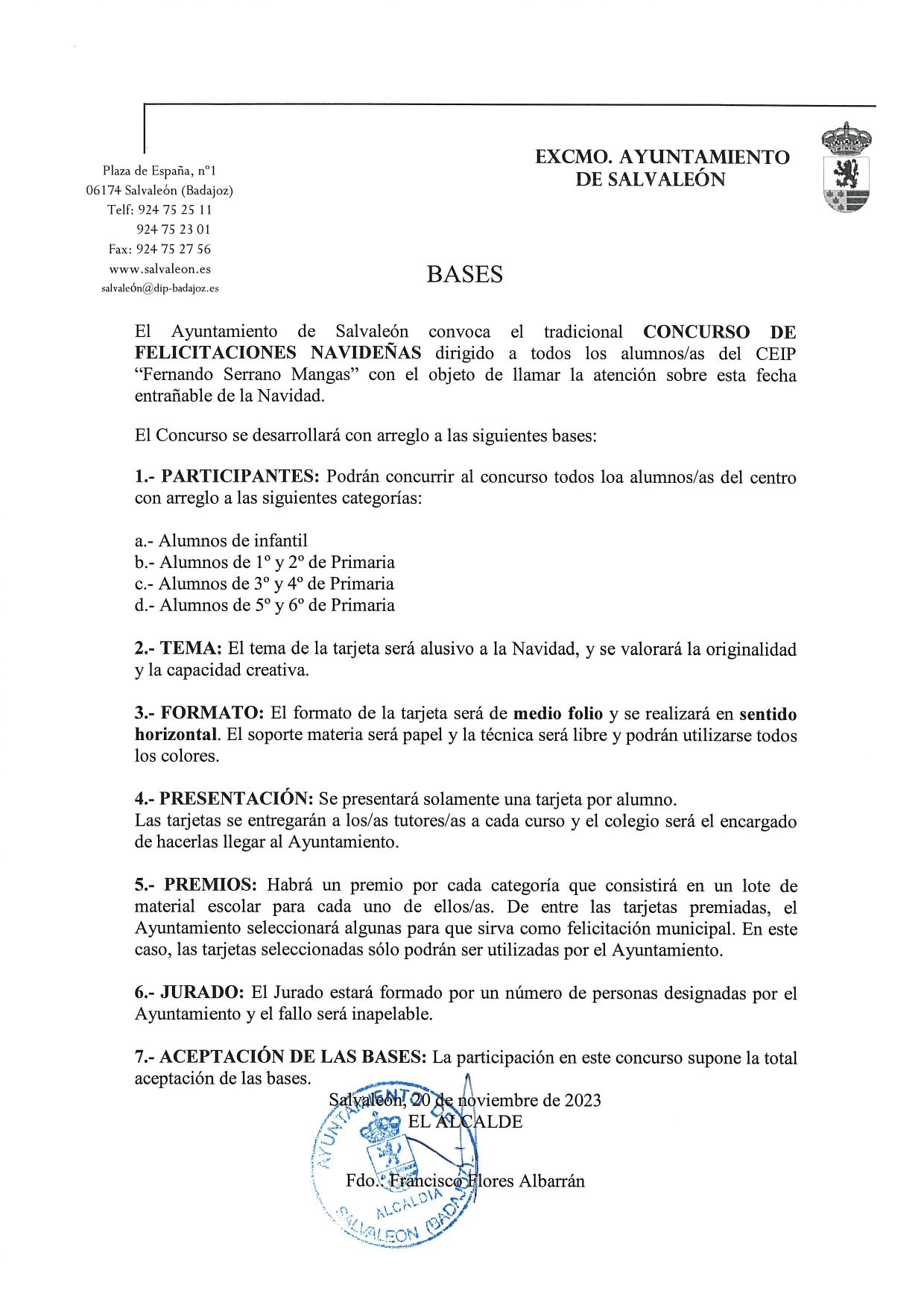 Concurso Postales 2023