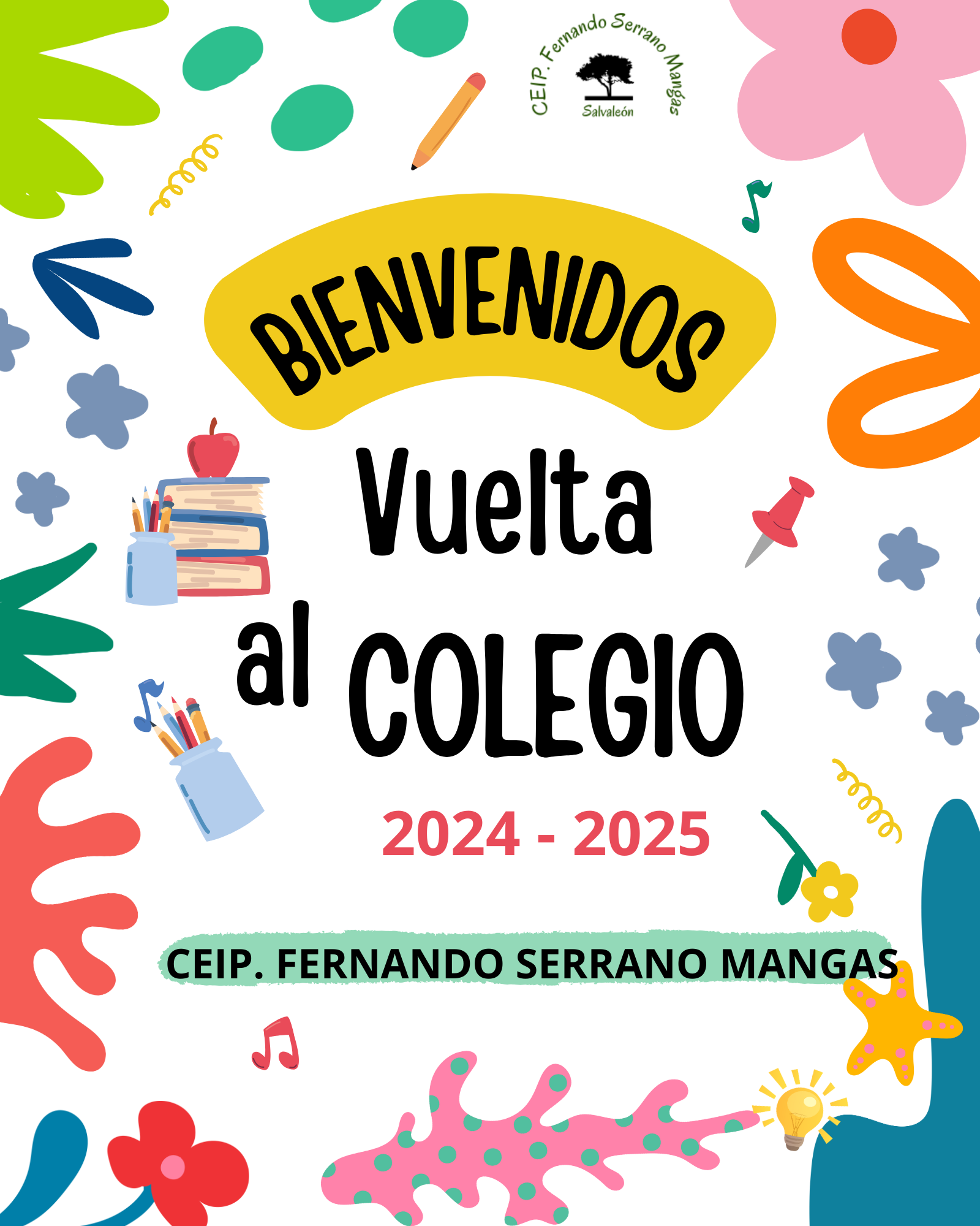 Bienvenidos Vuelta Al Cole 2425